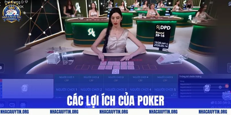 Các lợi ích của Poker