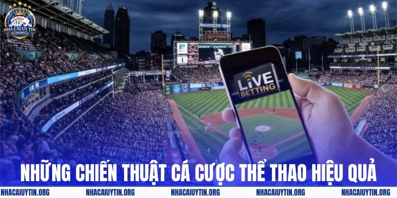 Những chiến thuật cá cược thể thao hiệu quả